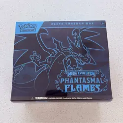 Pokemon Mega Evolution Phantasmal Flames Elite Trainer Box ETB NEW SEALED - Image 1