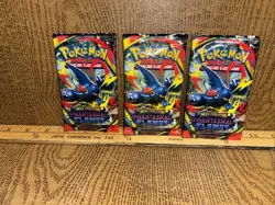 Pokemon TCG Mega Evolution Phantasmal Flames Booster Packs (3) Factory Sealed - Image 5