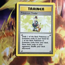 Pokemon TCG Pokemon Trader 77/102 Base Set - Image 1