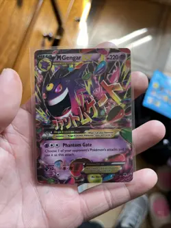 Pokemon Mega M Gengar EX Holo Card 35/119 Phantom Forces XY - Image 2