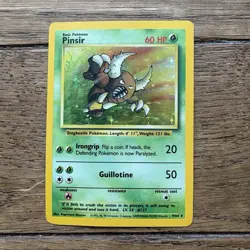 Pinsir 9/64 Jungle Holo Rare Unlimited Holofoil Pokemon TCG - Image 1