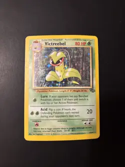 Pokemon TCG Victreebel Holo Rare Unlimited Jungle Card 14/64 Vintage 1999 - Image 1