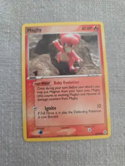 Pokemon TCG - Magby 58/92 - Legend Maker 2006 - Image 1
