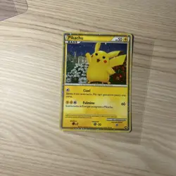 Pikachu Pokemon 2010 Holo PW Pikachu World Promo Italian Japanese back - Image 1