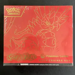 $250 Pokemon Scarlet & Violet Pokemon Center Elite Trainer Box ETB Sealed - Image 1