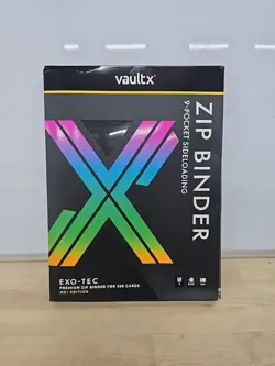 Vault X ME1 9 Pocket Binder Exo-Tec Zip Mega Evolutions 1st Edition - NEW SEALED - Image 1