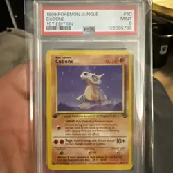 Pokemon TCG Cubone Jungle Card 50/64 1st Edition Common - Image 1