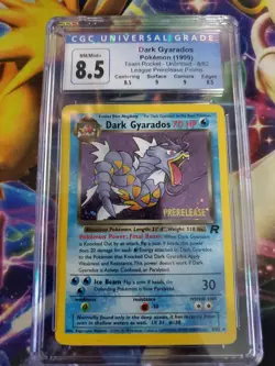 1999 Pokemon Team Rocket Dark Gyarados League Prerelease Promo - Image 1