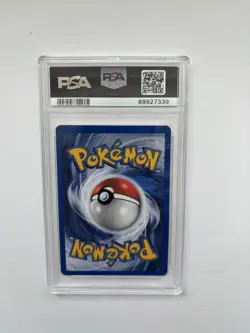 Pokemon TCG Poliwrath 2000 Base Set 2 Holo 15/130 PSA 8 NM-MT - Image 2