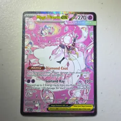 Pokemon Mega Diancie EX 282/217 XY: Ancient Origins Secret Rare Full Art Holo - Image 3