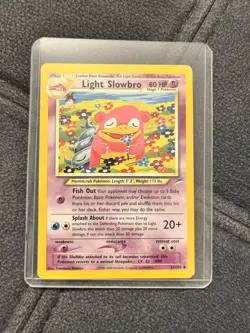 Pokemon TCG Neo Destiny Light Slowbro 51/105 - Image 1