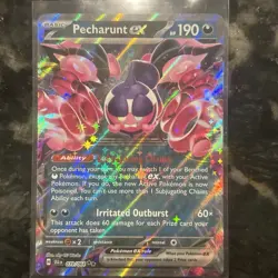 Pokemon TCG Pecharunt ex 39/64 Shrouded Fable Double Rare Holo 2024 - Image 1