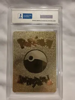 Pokemon Charizard VMAX #143/293 Wildfire G-Max Grade GEM MT 10 Gold Foil Fan Art - Image 3