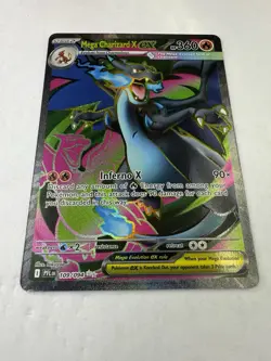 Pokemon Mega Charizard X ex 109/094 Phantasmal Flames Ultra Rare Full Art - Image 2