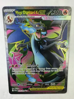 Pokemon Mega Charizard X ex 109/094 Phantasmal Flames Ultra Rare Full Art - Image 3