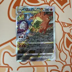 Pokemon Charizard VSTAR SWSH262 Black Star Promo UPC LP Holo - Image 1