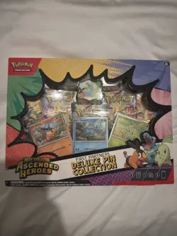 Pokemon TCG Ascended Heroes First Partners Deluxe Pin Collection - New & Sealed - Image 1