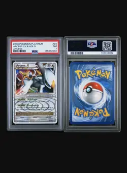 Pokemon Arceus Lv.X Platinum Arceus Ultra Rare #94 PSA 7 Low Pop NEW CERT - Image 3