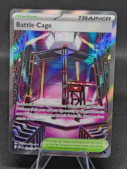 Pokemon TCG Phantasmal Flames Battle Cage 116/094 Ultra Rare NM - Image 1