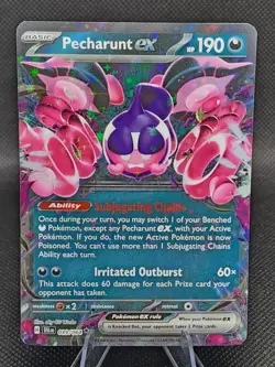 Pokemon TCG Pecharunt ex 39/64 Shrouded Fable Double Rare Holo 2024 - Image 1