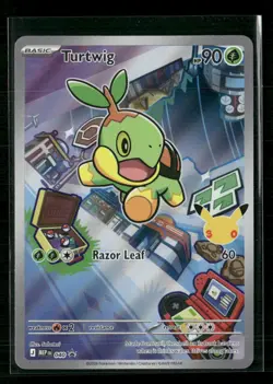 Turtwig - 040 040 Holo Promo ME: Mega Evolution Promo Pokemon Near Mint - Image 1