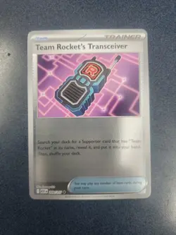 Team Rocket's Transceiver 209/217 ME: Ascended Heroes Pokemon Reverse Holo NM - Image 1