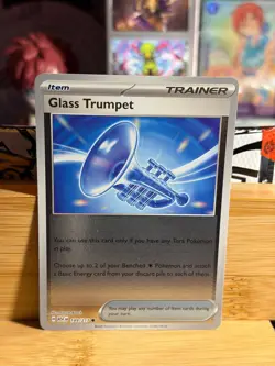 GLASS TRUMPET 189/217 ME: Ascended Heroes Common Reverse Holo Pokemon TCG NM/M - Image 1