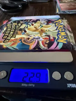 2026 Pokemon Ascended Heroes Booster Pack (Extra Heavy) (Poss God Pack!!) 22.91g - Image 1