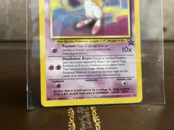 Pokemon Mew Promo #8 Black Star WOTC Sealed Vintage Non-Holo LP - Image 3