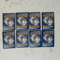 LOT OF 8 FROSLASS 265/217 MEOWTH 106/094 203/182 YAMPER 099/094 POKEMON TCG - Image 2