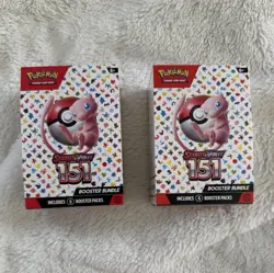 Pokemon Scarlet & Violet 151 Booster Bundle Box Lot of 2 - Image 1
