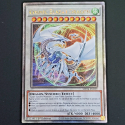 Yugioh TCG Cosmic Blazar Dragon Quarter Century Secret Rare MP24-EN029 NM/LP - Image 2