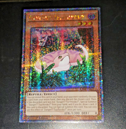 Yugioh TCG Danger!U TsuchinokoU Quarter Century Secret Rare RA04-EN027 NM 1st - Image 1