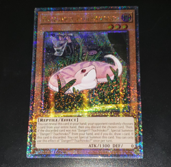 Yugioh TCG Danger!U TsuchinokoU Quarter Century Secret Rare RA04-EN027 NM 1st - Image 2