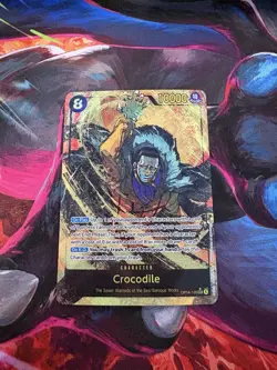 Crocodile OP14-120 Alt Art SEC One Piece TCG English The Azure Sea's Seven NM/M - Image 1