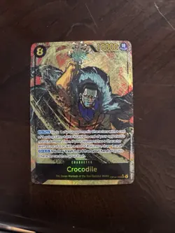 Crocodile OP14-120 Alt Art SEC One Piece TCG English The Azure Sea's Seven NM/M - Image 2