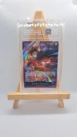 2024 ONE PIECE JAPANESE #060 MONKEY D. LUFFY SOUND LOADER Tag Gem Mint 10 - Image 1