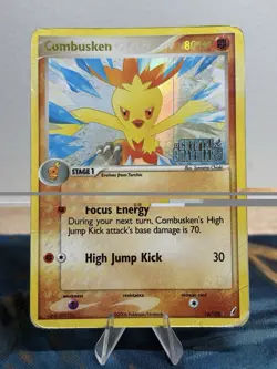 Combusken 16/100 EX Crystal Guardians Reverse Holo Rare Stamped Pokemon HP - Image 1