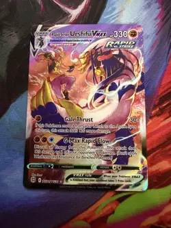 Rapid Strike Urshifu VMAX Pokemon Ultra Rare Brilliant Stars TG21/TG30 Holo NM - Image 1