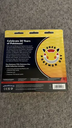 Pokemon Day 2026 Collection Box - Pokemon 30th Anniversary - BRAND NEW UNOPENED - Image 4