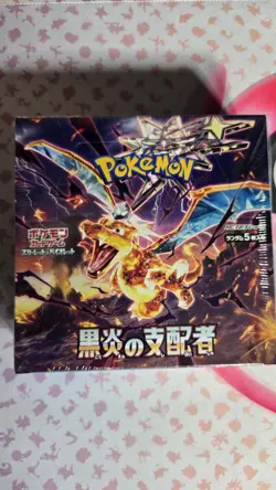 Sealed Japanese Pokemon Ruler of the Black Flame SV3 Booster Box - Image 2