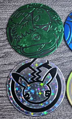 6x Pokemon Jumbo Flip Coins Bundle - Celebrations, Pikachu, Venusaur, Blastoise - Image 2