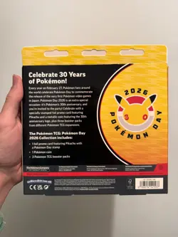 Pokemon TCG Pokemon Day 2026 Collection Box 30th - SEALED ✅ FAST SHIP 🚚 - Image 4