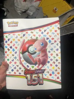 Pokemon TCG: Scarlet And Violet-151 Binder Collection Mew Binder Only - Image 1