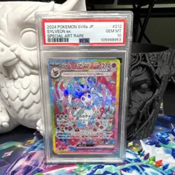 Pokemon Sylveon ex SV8a Terastal Fest Ex 212/187 Art Rare Holo Japanese PSA 10 … - Image 1