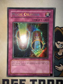 Magic Cylinder - LON-104 - Secret Rare - 1st Edition - Yugioh VLP - Image 2