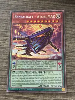Yugioh! | Enneacraft-Atori.Mar (STRL) PHRE-EN022 Starlight Rare 1st Edition NM - Image 1