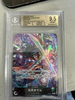 2024 One Piece Memorial JPN EB0101 Kouzuki Oden BGS 9.5 - Image 1