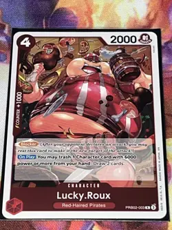 Lucky.Roux PRB02-003 R ONE PIECE The Best 2 - ONE PIECE TCG ENGLISH - Image 1