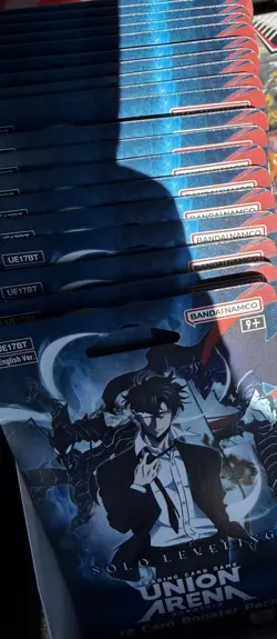 Bandai Namco Solo Leveling Union Arena Booster English Ver. 12-Card Pack x20 - Image 1
